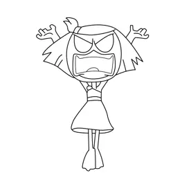 Webby Vanderquack 2 Free Coloring Page for Kids