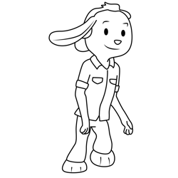 Richard Hill Elinor Wonders Why Free Coloring Page for Kids