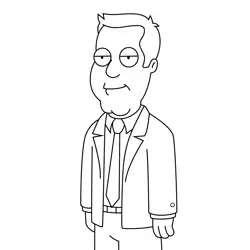 Christian Aftershave Family Guy Free Coloring Page for Kids