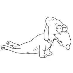 Jesse Family Guy Free Coloring Page for Kids