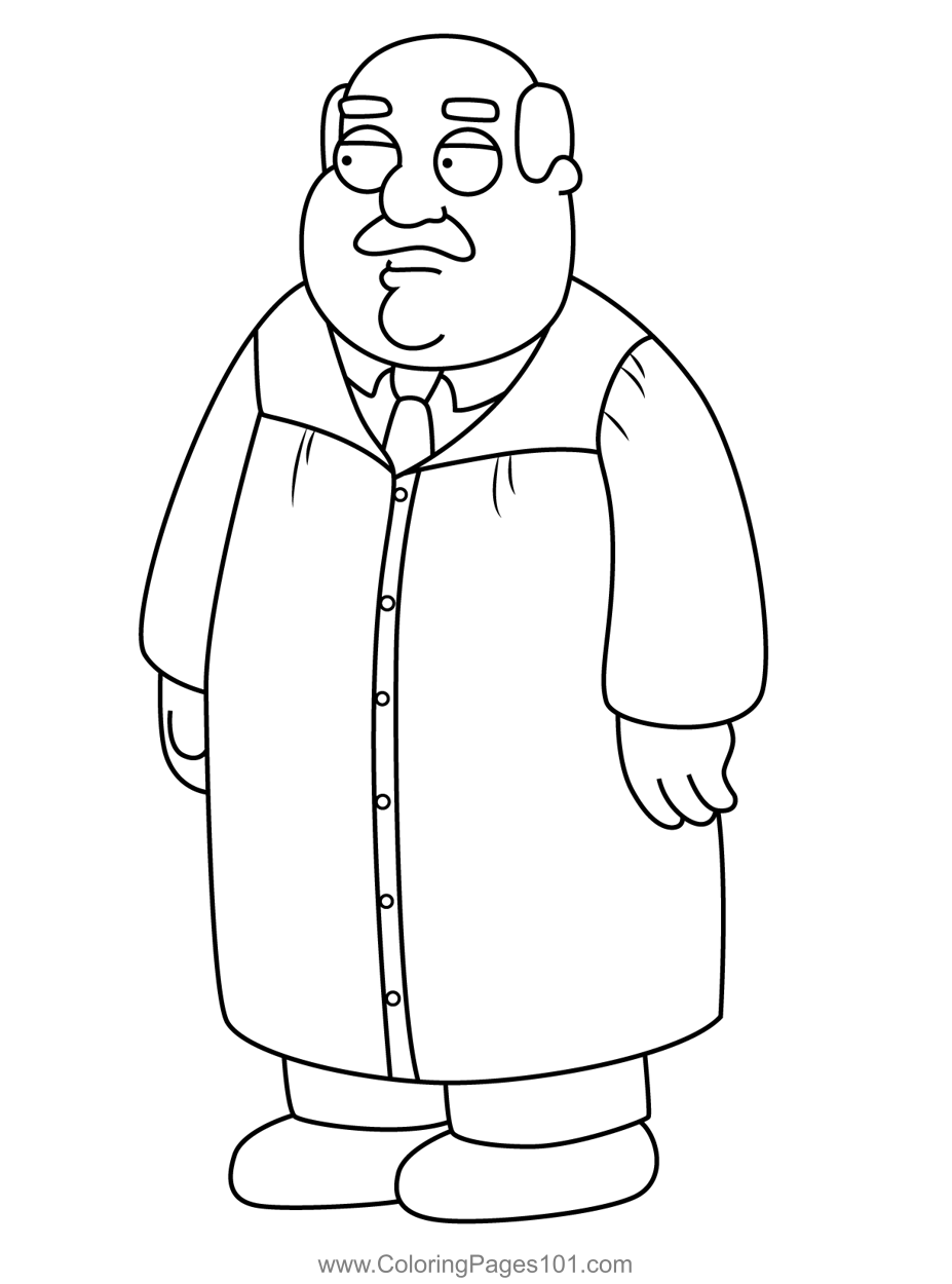 Judge Blackman Family Guy