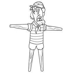 Seamus Levine Family Guy Free Coloring Page for Kids