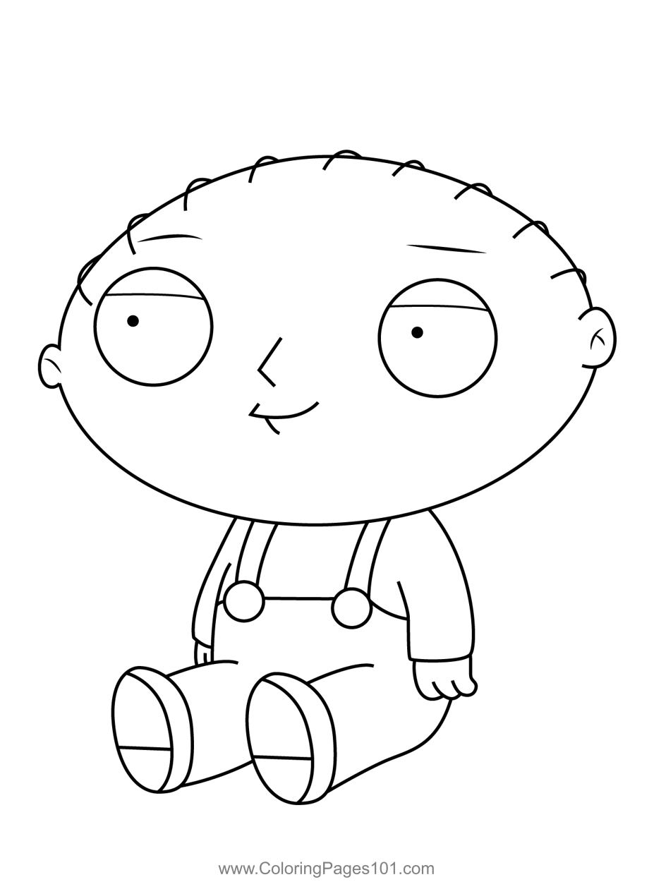 Stewie Griffin Sitting Family Guy