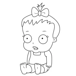 Susie Swanson Family Guy Free Coloring Page for Kids