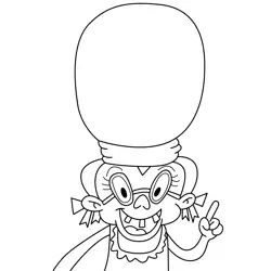 Darwina Doubledone Free Coloring Page for Kids