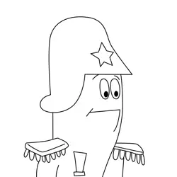 General Clang Free Coloring Page for Kids