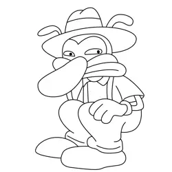 Jackson Free Coloring Page for Kids