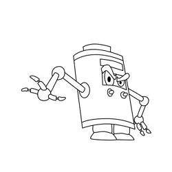 Master Cylinder Free Coloring Page for Kids