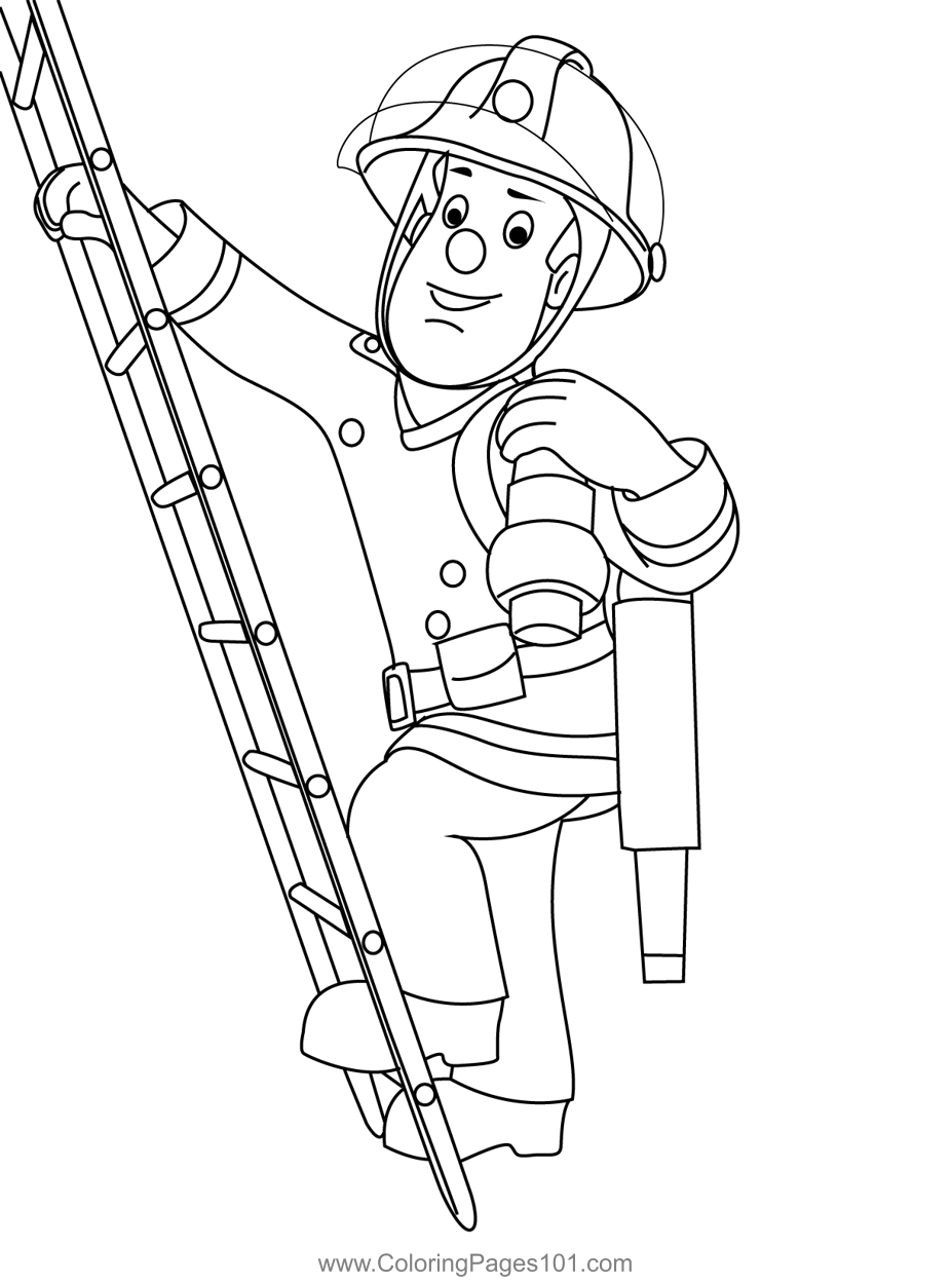 Colouring Pages: Ladder