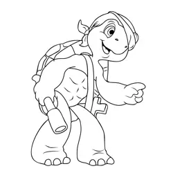 Franklin 2 Free Coloring Page for Kids