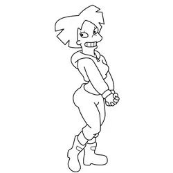 AmyWong 2 Free Coloring Page for Kids