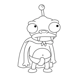 Lord Nibbler Free Coloring Page for Kids