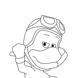 Beverley Howl Free Coloring Page for Kids