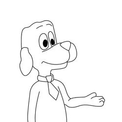 Gilber Barker Free Coloring Page for Kids