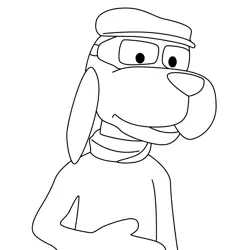 Paw Barker 2 Free Coloring Page for Kids