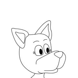 Sally Free Coloring Page for Kids