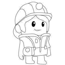 Kelly Go Jetters Free Coloring Page for Kids