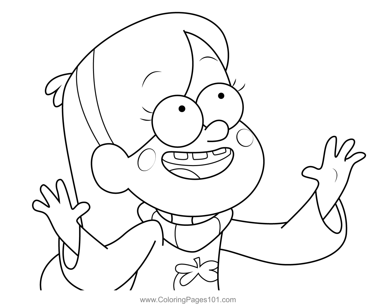 Mabel Pines Happy Gravity Falls