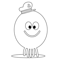 Ivor Hey Duggee Free Coloring Page for Kids
