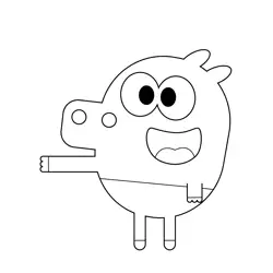 Roly Hey Duggee Free Coloring Page for Kids