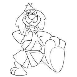 Hong Kong Phooey Free Coloring Page for Kids