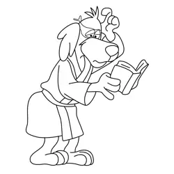Hong Kong Phooey Free Coloring Page for Kids