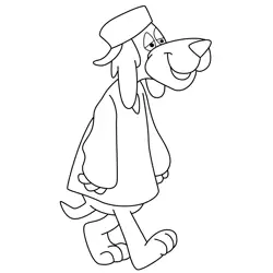 Hong Kong Phooey Free Coloring Page for Kids
