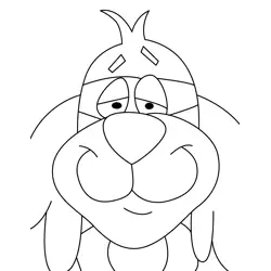 Hong Kong Phooey Free Coloring Page for Kids