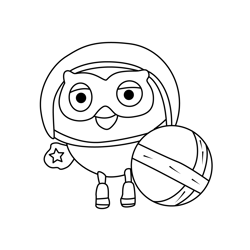 Hoot Hoot Go! 11 Free Coloring Page for Kids