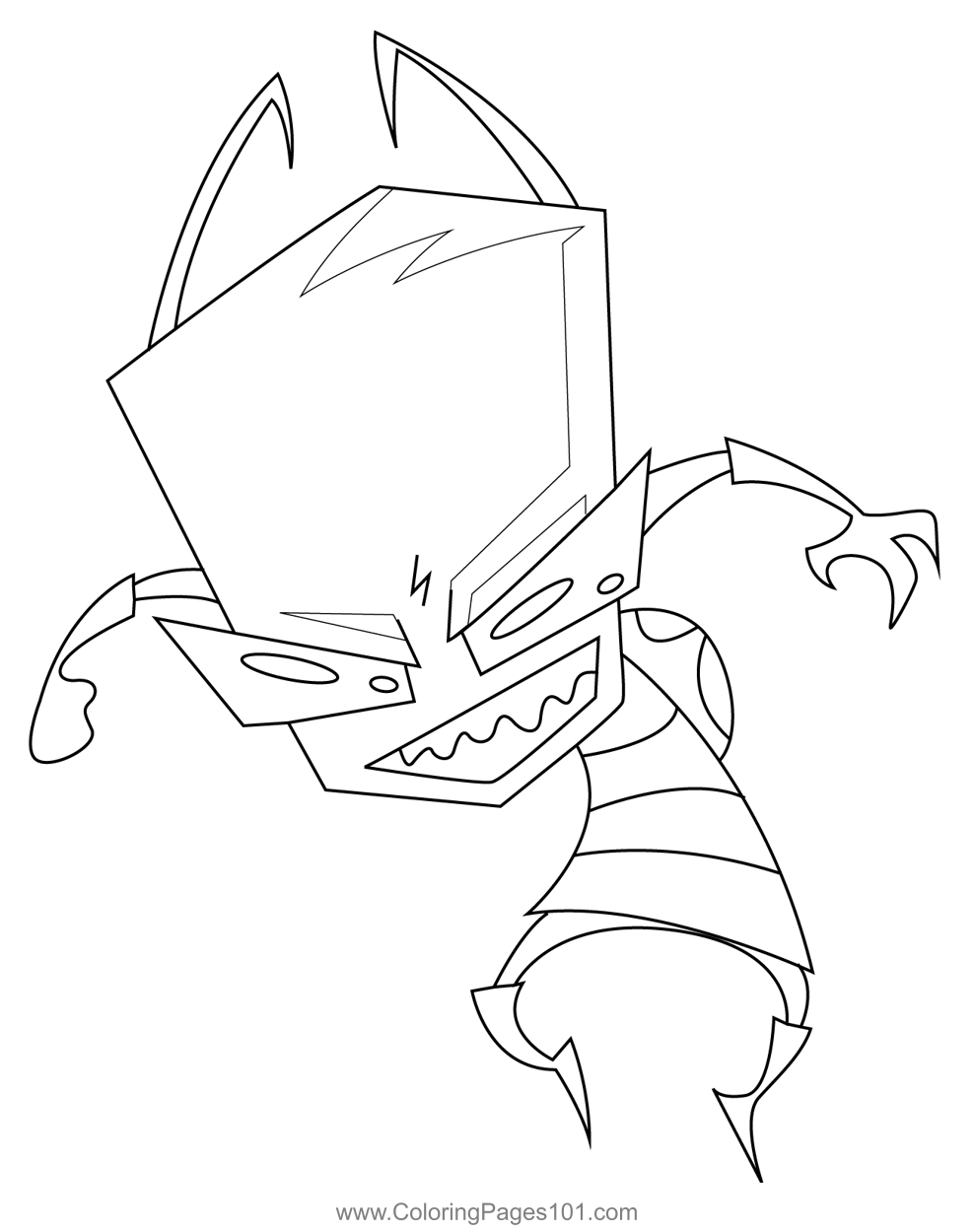 fuuny-invader-zim-coloring-page-for-kids-free-invader-zim-printable