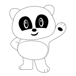 Meet Ping 1 Free Coloring Page for Kids