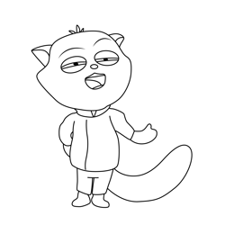 Dr. Sabre Kingdom Force Free Coloring Page for Kids