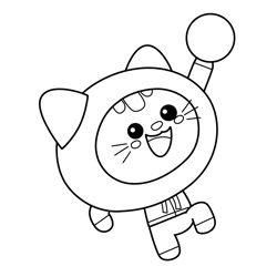 Kit 14 Kit and Pup Free Coloring Page for Kids