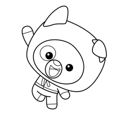 Pup 1 Kit and Pup Free Coloring Page for Kids