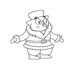 Nikoli Let's Go Luna! Free Coloring Page for Kids