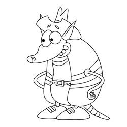 Pico Let's Go Luna! Free Coloring Page for Kids