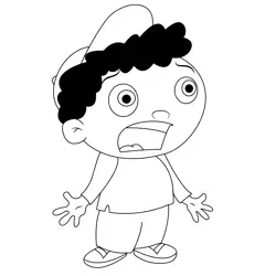 Little Einsteins 1 Free Coloring Page for Kids