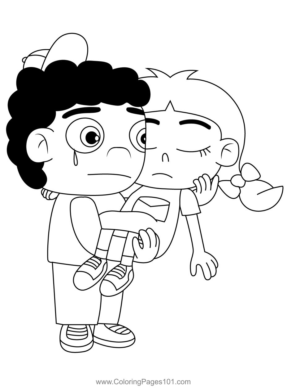 little einsteins annie coloring pages