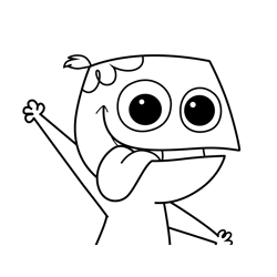 Little Roy 3 Free Coloring Page for Kids