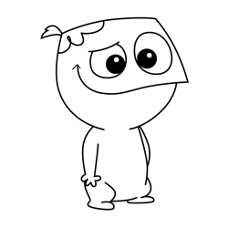 Little Roy 9 Free Coloring Page for Kids