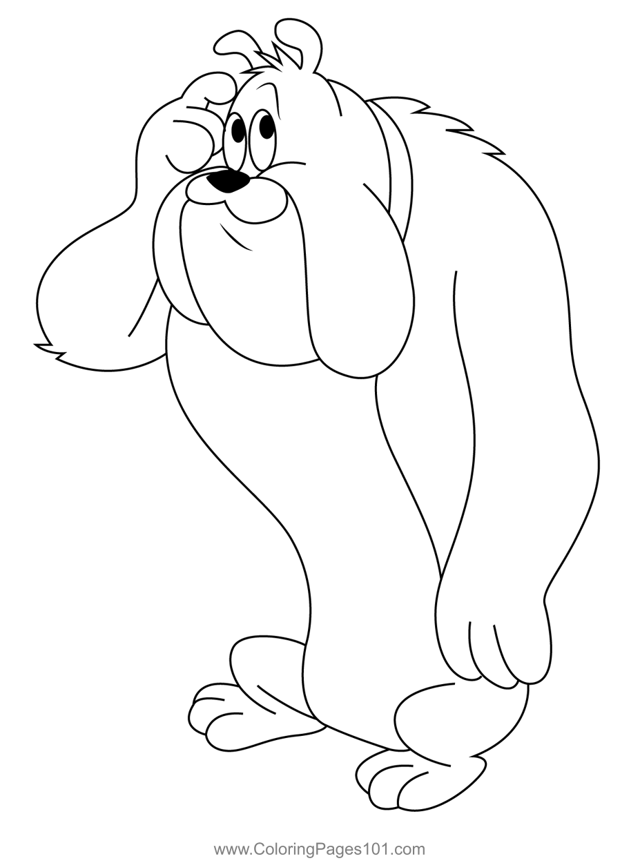 Looney Tunes Dog Cartoon