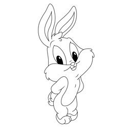 Looney Tunes Free Coloring Page for Kids