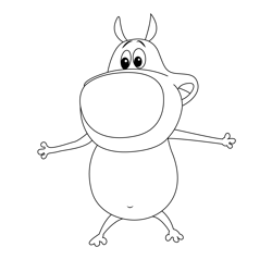 Dog Coloring Page for Kids - Free Loopdidoo Printable Coloring Pages