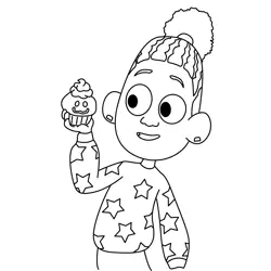 Louisa Loops Lyla in the Loop Free Coloring Page for Kids