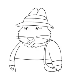 Aunt Claire Free Coloring Page for Kids