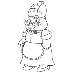 Katie Free Coloring Page for Kids