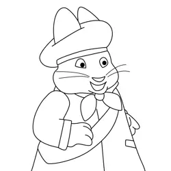 Martha 2 Free Coloring Page for Kids