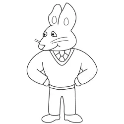 Mr. Estevez Free Coloring Page for Kids