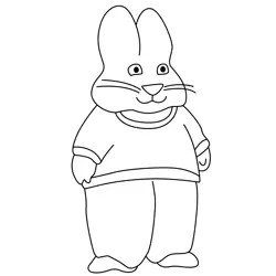 Mr. Huffington 1 Free Coloring Page for Kids