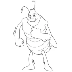Hank Free Coloring Page for Kids